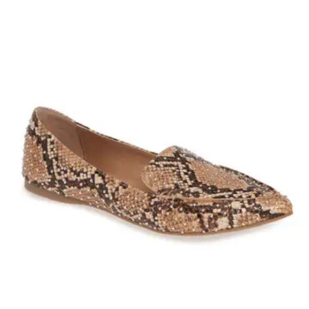 Steve Madden Feather Studded Loafer